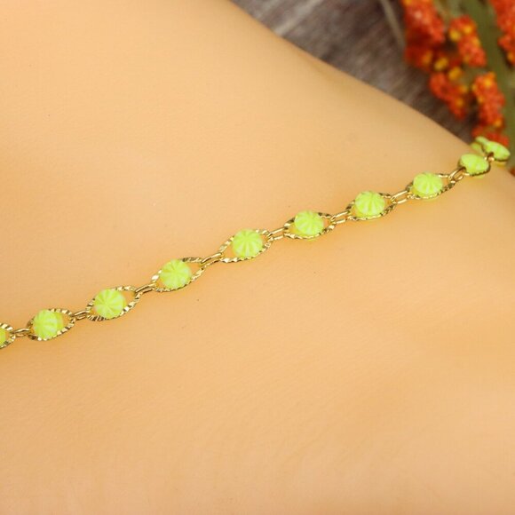 "Elegant Handmade Anklet – Delicate Jewelry for Women, MAR091271 - Picture 1 of 10
